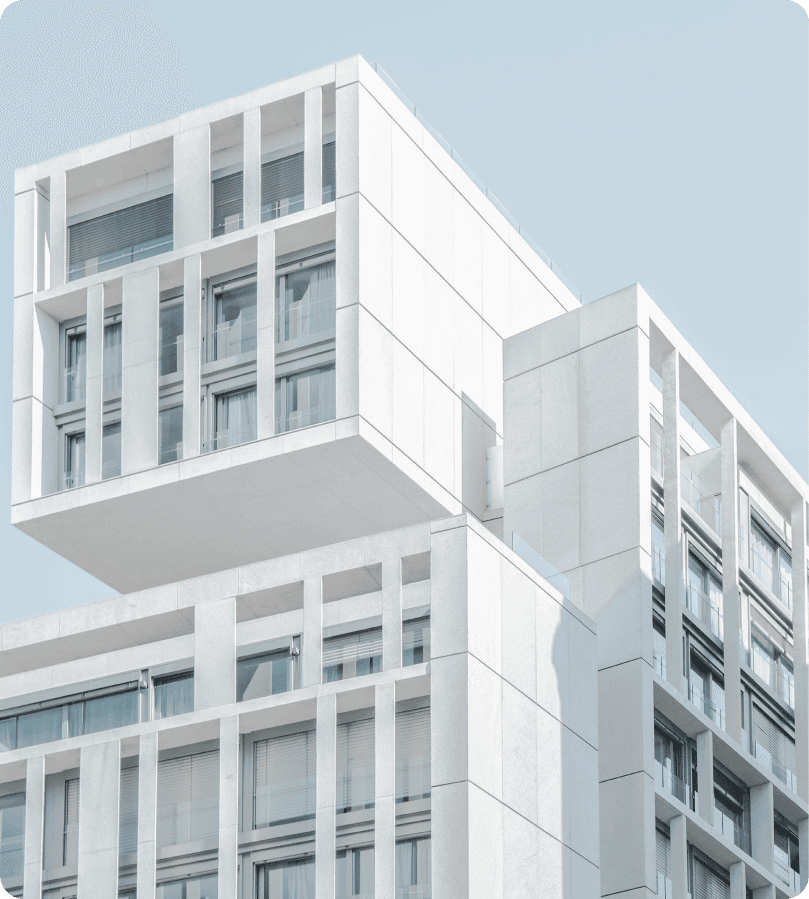 Modern white building