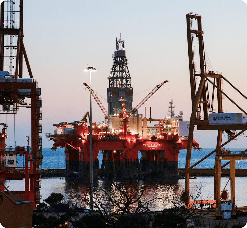 Modern commercial building