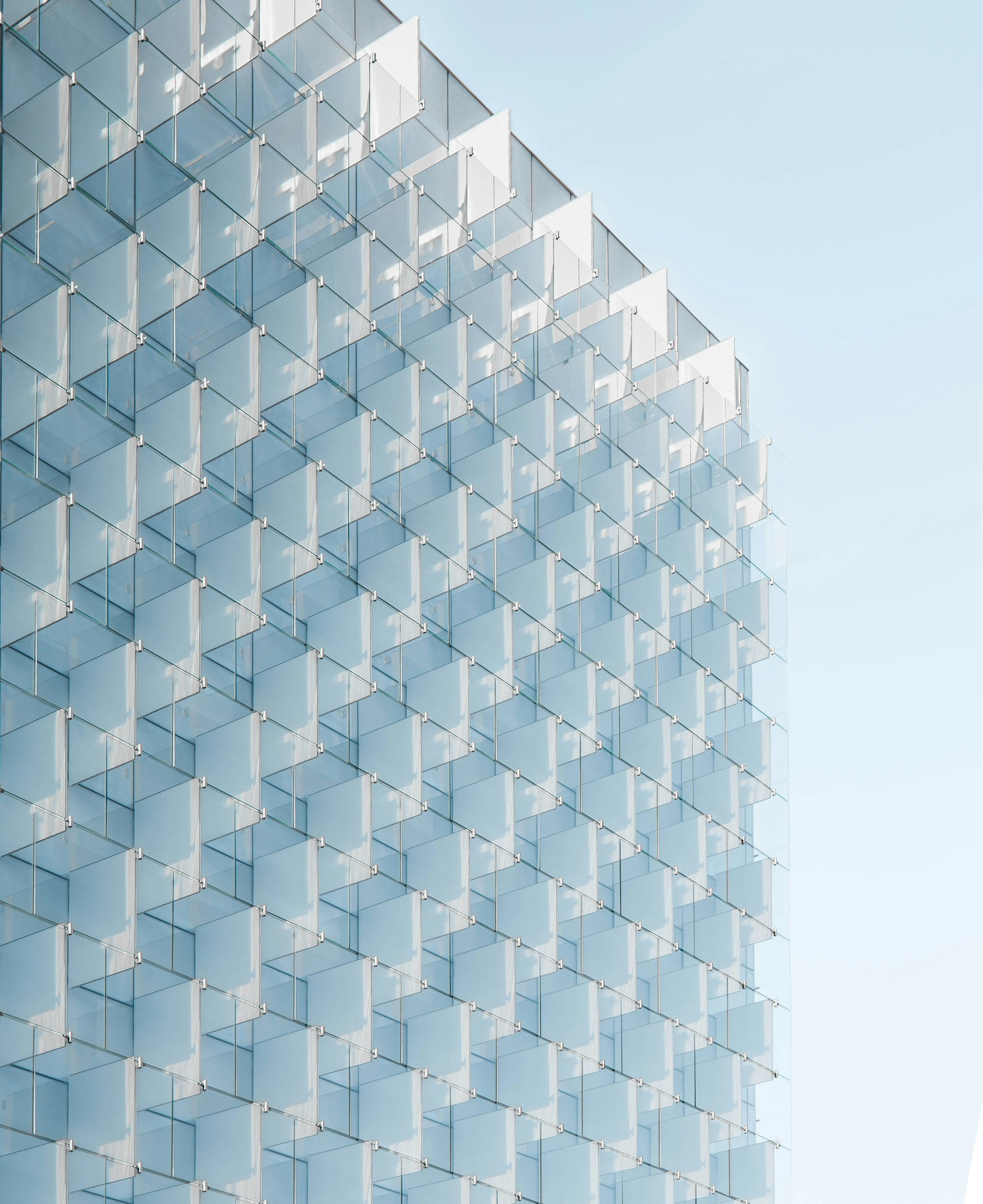 Glass building texture